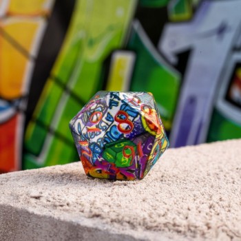 Full Art Dice™ Graffiti kauliukų rinkinys Q-WORKSHOP